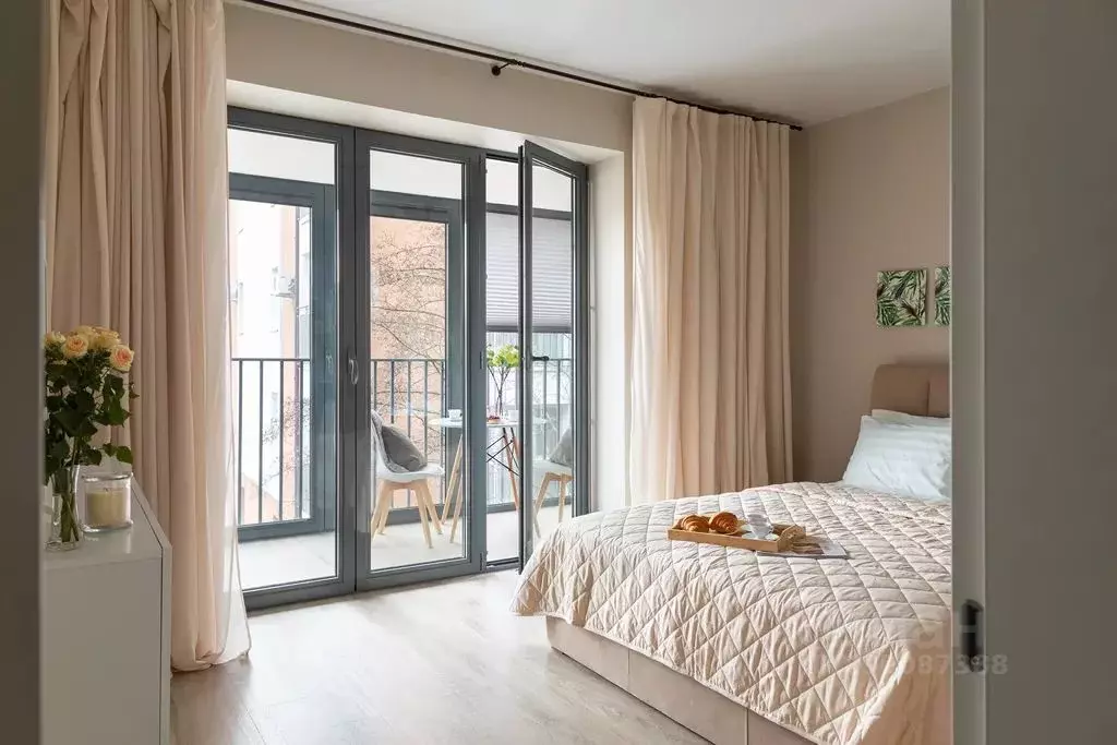 1-к кв. Калининградская область, Зеленоградск ул. Пугачева, 3Б (45.0 ... - Фото 1