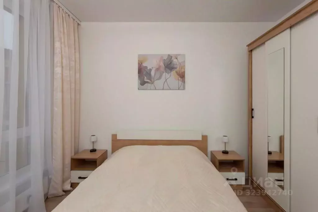 1-к кв. Тюменская область, Тюмень ул. Юрия Рогачева, 9к2 (39.0 м) - Фото 1