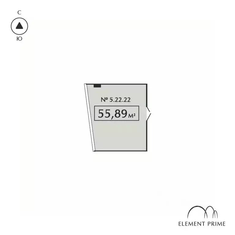 Офис в Санкт-Петербург Левашовский просп., 15 (56 м) - Фото 2