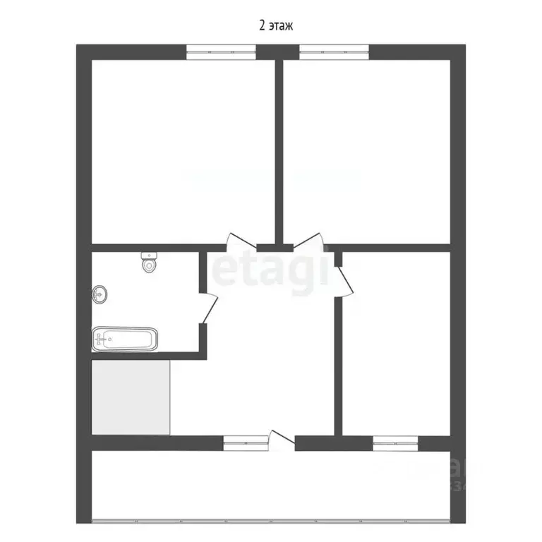 Дом в Тюменская область, Тюменский муниципальный округ, с. Луговое ул. ... - Фото 1