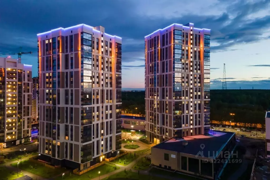 2-к кв. Свердловская область, Екатеринбург Эльмаш жилрайон, Изумрудный ... - Фото 2