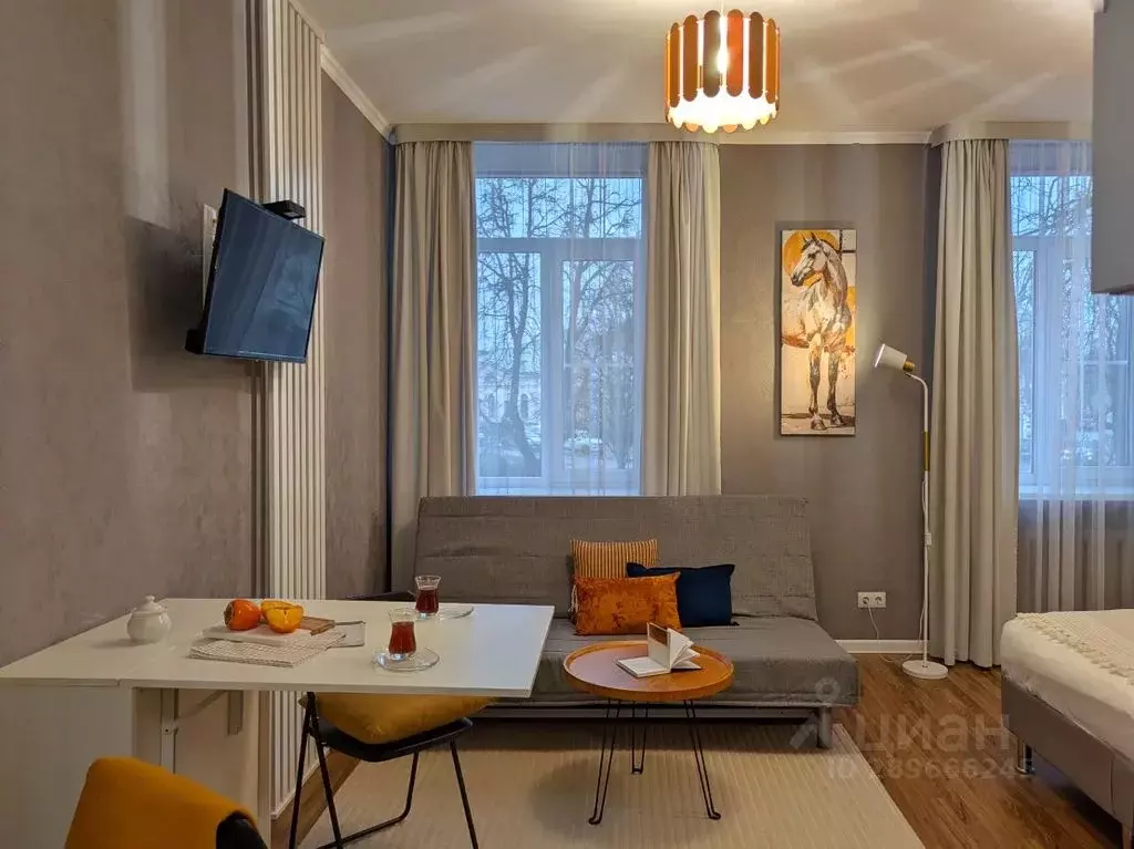 Студия Псковская область, Псков Советская ул., 39 (30.0 м) - Фото 1