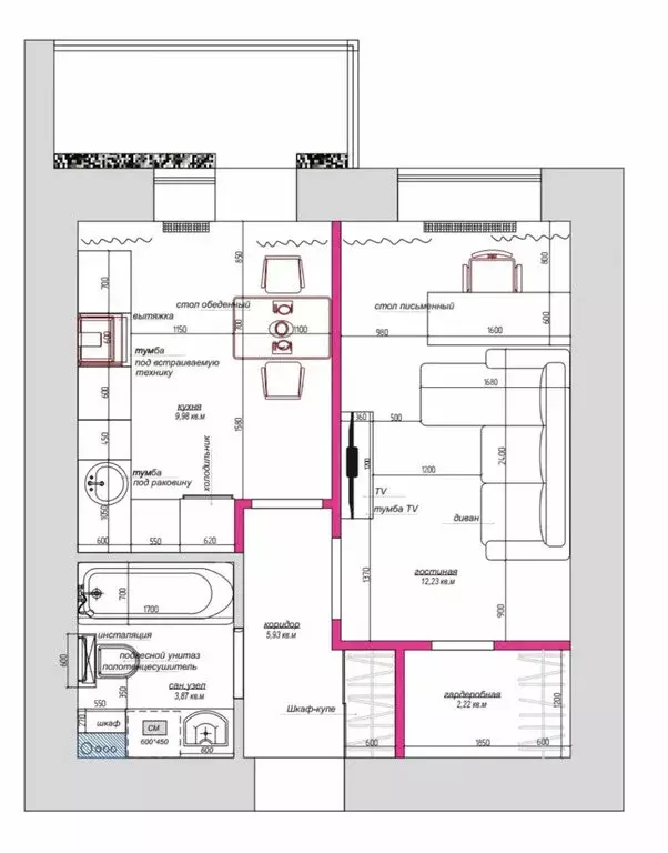 1-комнатная квартира: Сыктывкар, улица Домны Каликовой, 60 (32 м) - Фото 1