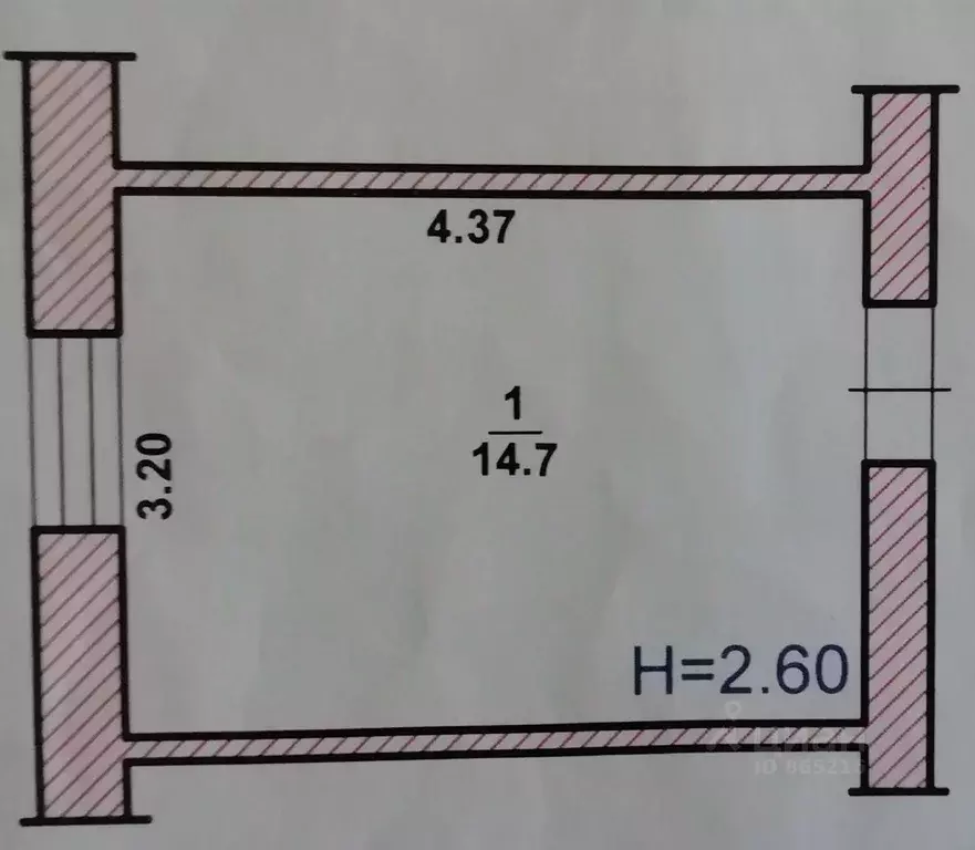 Комната Волгоградская область, Волжский ул. Мира, 5А (13.0 м) - Фото 1