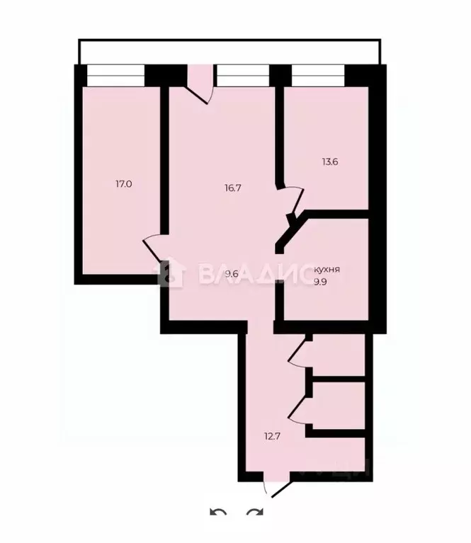 3-к кв. Владимирская область, Суздальский район, Новоалександровское ... - Фото 2