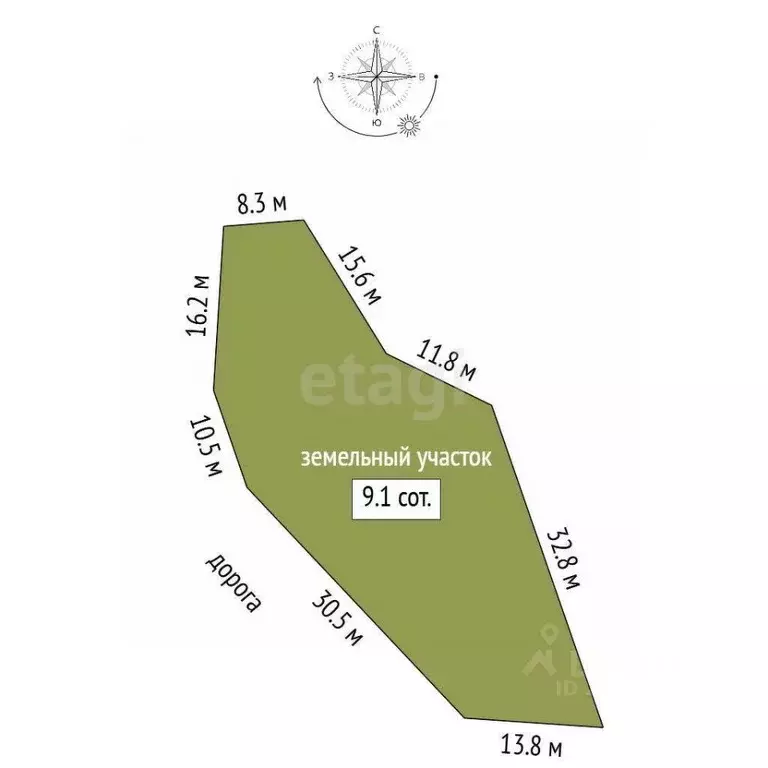 Участок в Крым, Ялта муниципальный округ, Ливадия пгт пер. ... - Фото 2