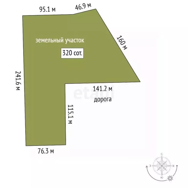 Участок в Вологодская область, Череповецкий район, Уломское с/пос, д. ... - Фото 2