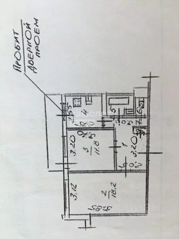 2-к кв. Липецкая область, Липецк ул. П.И. Смородина, 14 (50.0 м) - Фото 1