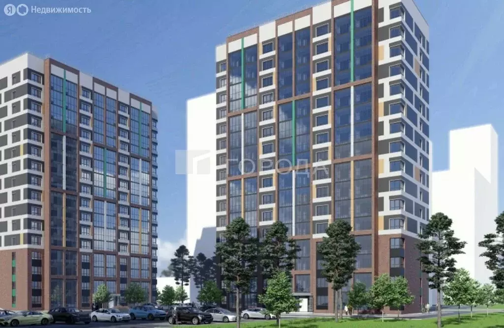 1-комнатная квартира: Барнаул, 6-я Нагорная улица, 15Вк3 (36 м) - Фото 1
