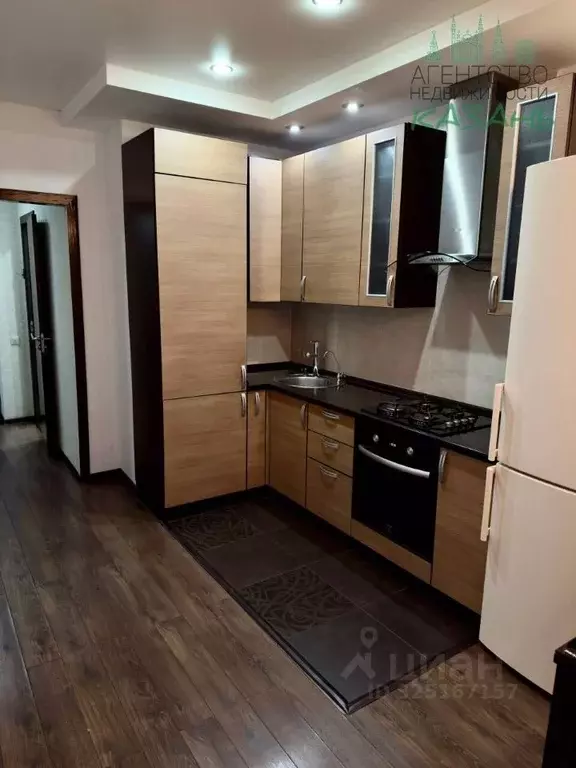 1-к кв. Татарстан, Казань ул. Гарифа Ахунова, 14 (52.5 м) - Фото 2