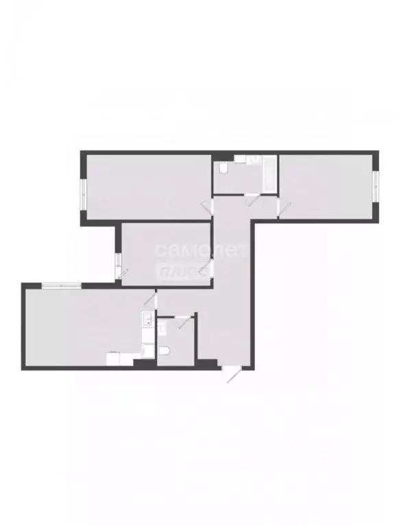 3-к кв. Липецкая область, Липецк Ленина-Соборная пл. (86.33 м) - Фото 2