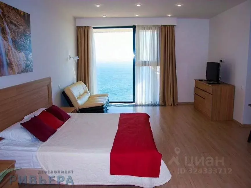 Студия Крым, Ялта муниципальный округ, Гурзуф пгт ул. Ялтинская, ... - Фото 1