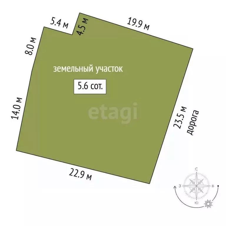 Участок в Тюменская область, Тюменский муниципальный округ, пос. ... - Фото 1