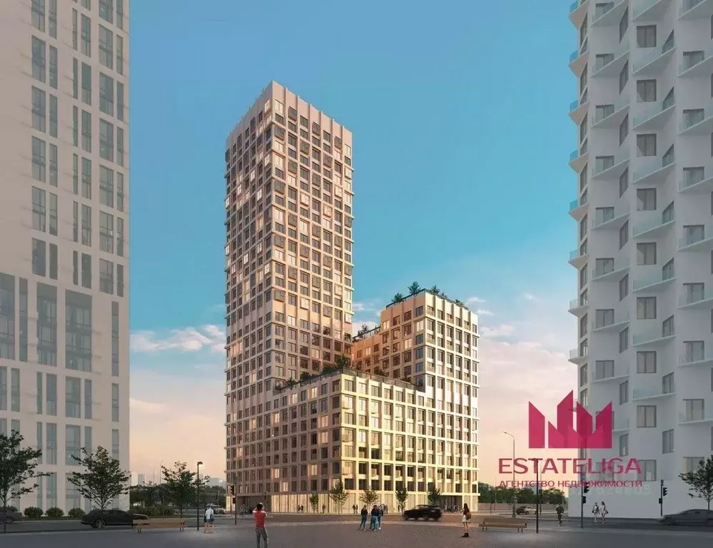 2-к кв. Москва 1-я оч., Шагал жилой комплекс, к13 (53.0 м) - Фото 1