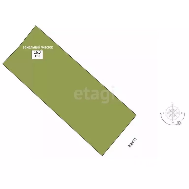 Участок в Марий Эл, Медведевский район, Пекшиксолинское с/пос, д. ... - Фото 2