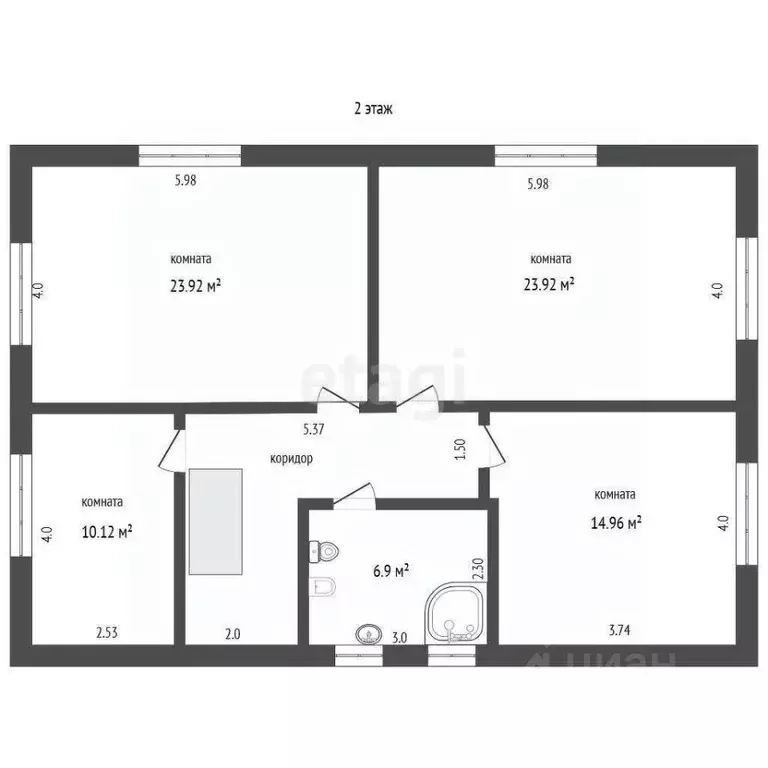 Дом в Мордовия, Рузаевский район, с. Перхляй ул. Солнечная, 9 (184 м) - Фото 2