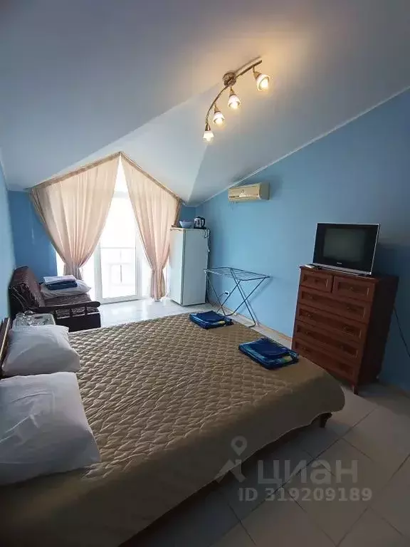 Комната Крым, Алушта муниципальный округ, пос. Утес ул. Гагариной, ... - Фото 1