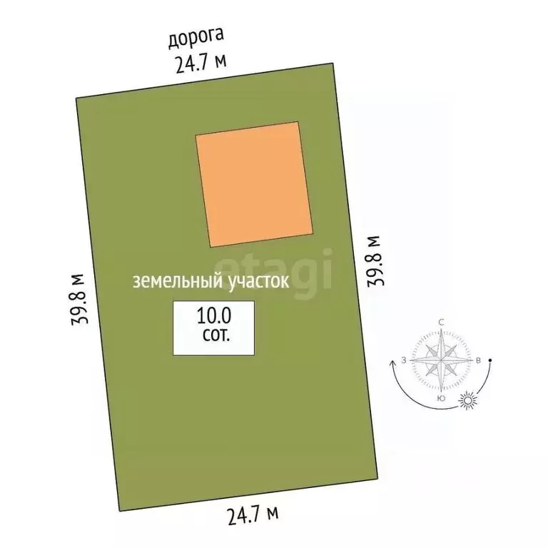 Дом в Тамбовская область, Тамбовский муниципальный округ, с. Стрельцы ... - Фото 1