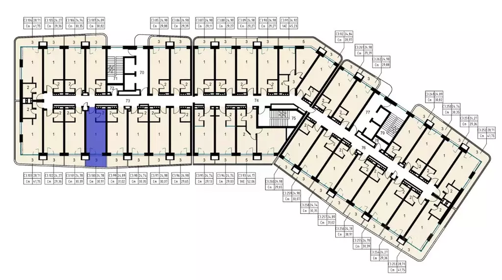 Студия Крым, Саки ул. Морская (30.91 м) - Фото 2