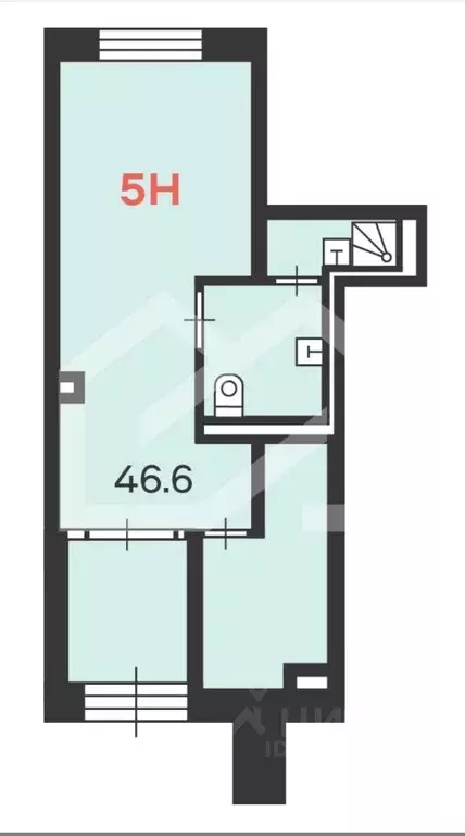 Помещение свободного назначения в Москва 3-я Владимирская ул., 23 (47 ... - Фото 2