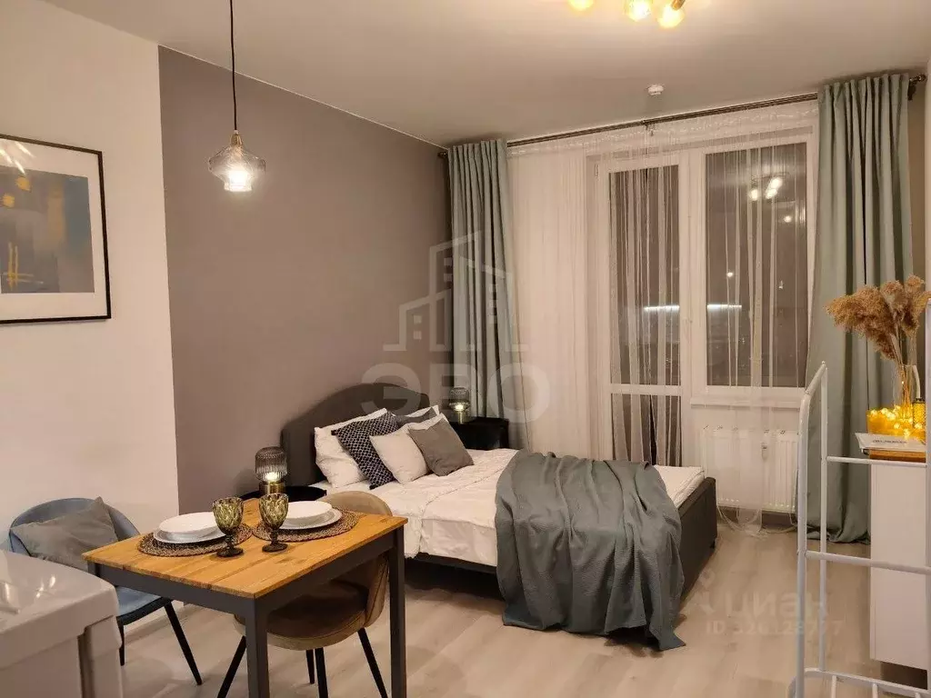 Студия Санкт-Петербург Комендантский просп., 66к3 (25.0 м) - Фото 1