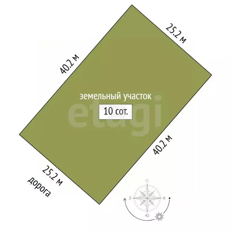 Участок в Тюменская область, Тюменский муниципальный округ, д. Чаплык ... - Фото 2