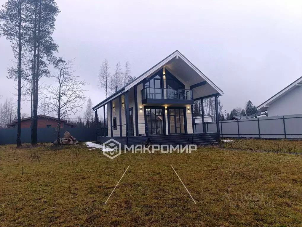 Дом в Ленинградская область, Всеволожский район, Агалатовское с/пос, ... - Фото 1