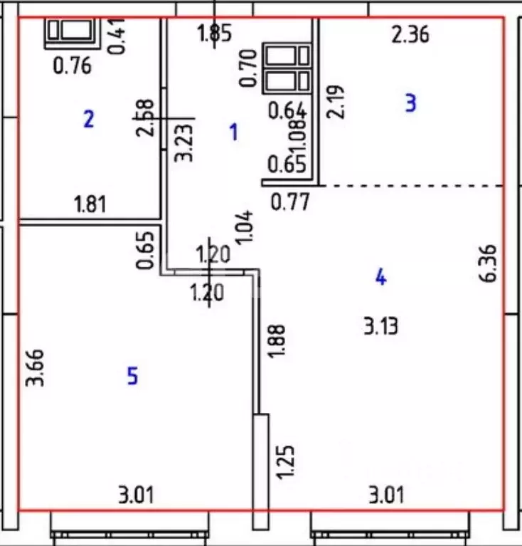 1-к кв. Тюменская область, Тюмень ул. Первооткрывателей, 8 (37.3 м) - Фото 1