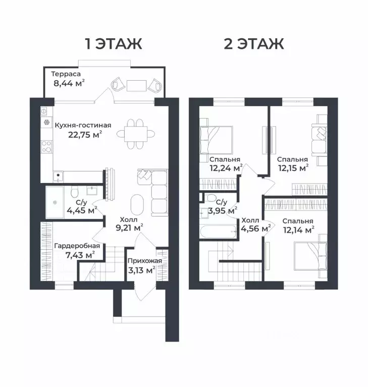Таунхаус в Владимирская область, Ковровский район, Доброград ... - Фото 2