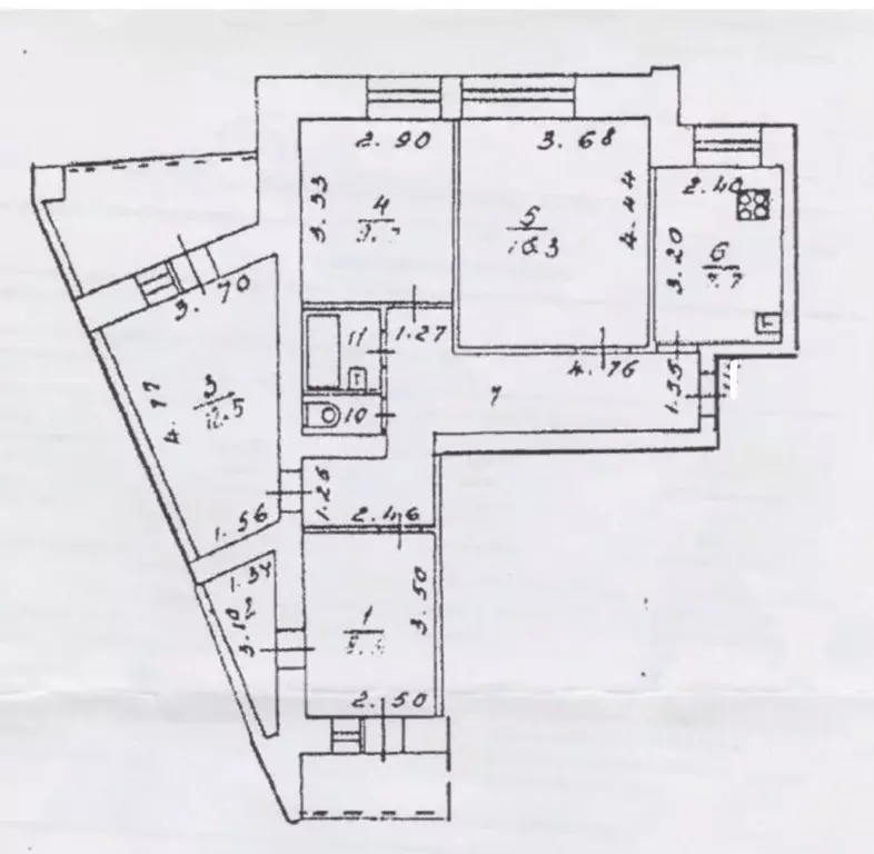 4-к кв. Кировская область, Киров ул. Лепсе, 54 (75.0 м) - Фото 2
