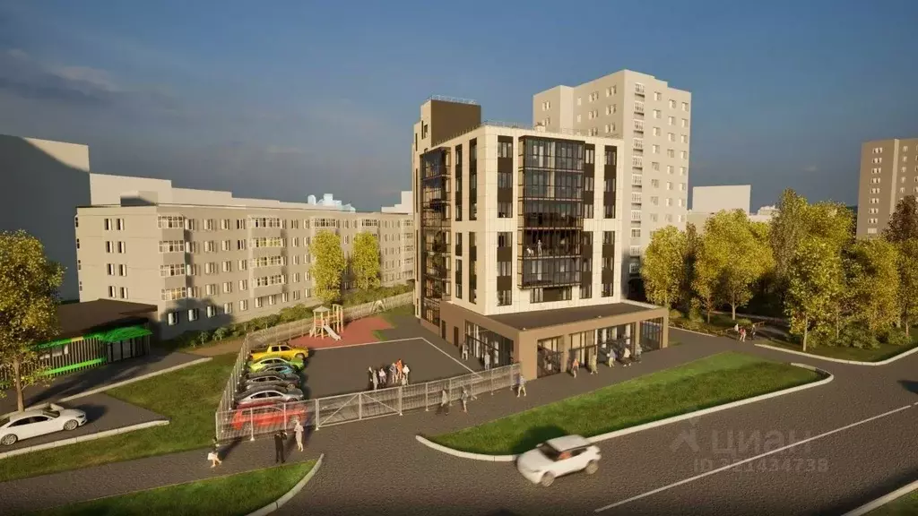 3-к кв. Пермский край, Пермь ул. Архитектора Свиязева, 48А (66.8 м) - Фото 2