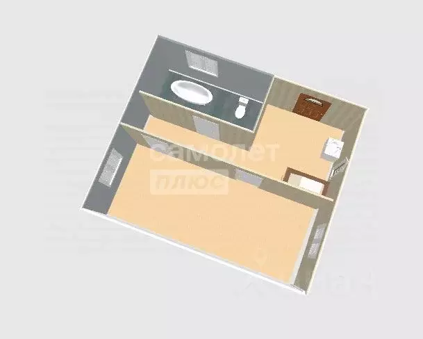 Дом в Алтайский край, Смоленский район, пос. Верх-Обский Пожарная ул., ... - Фото 2