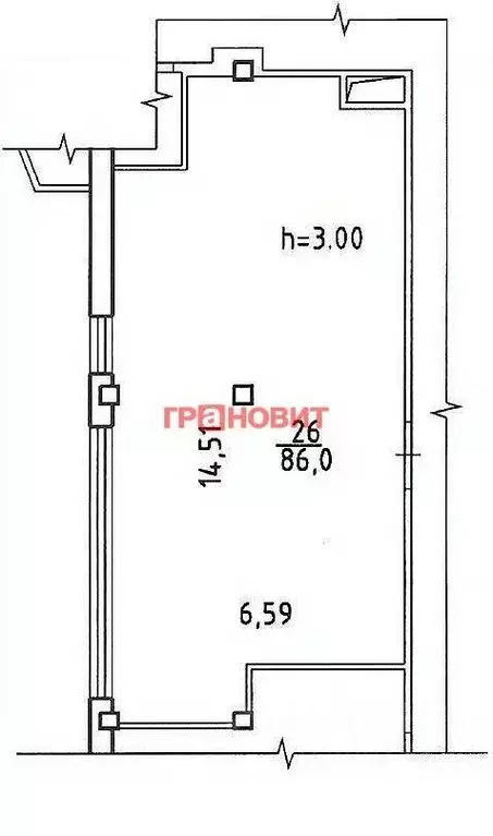 Офис в Новосибирская область, Новосибирск ул. Жуковского, 102 (108 м) - Фото 1