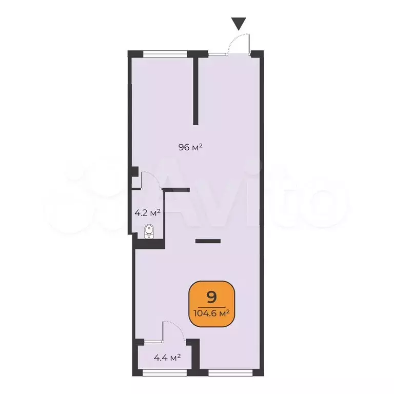 Продам помещение свободного назначения, 104.6 м - Фото 0