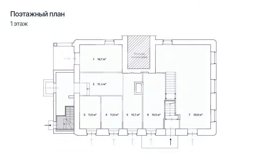 Помещение свободного назначения в Москва Бауманская ул., 33/2С3 (19 м) - Фото 2