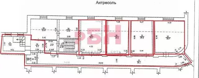 Офис в Костромская область, Кострома ул. Красные Ряды, 1 (29 м) - Фото 1