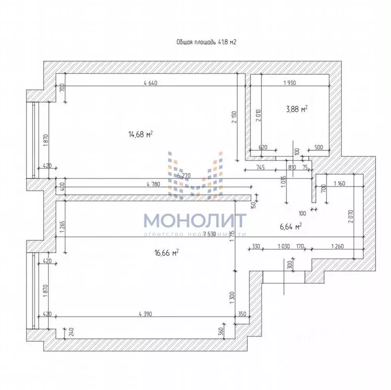 1-к кв. Москва Волгоградский просп., 32/3к4 (42.0 м) - Фото 2