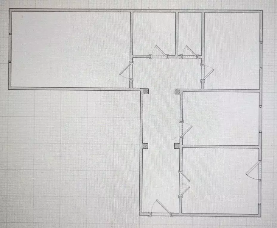 3-к кв. Кемеровская область, Новокузнецк ул. Рокоссовского, 19Б (68.9 ... - Фото 2