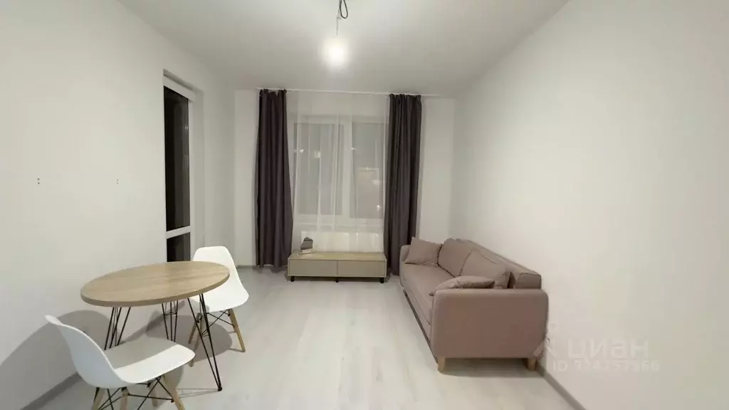 Студия Санкт-Петербург аллея Арцеуловская, 19 (22.4 м) - Фото 1