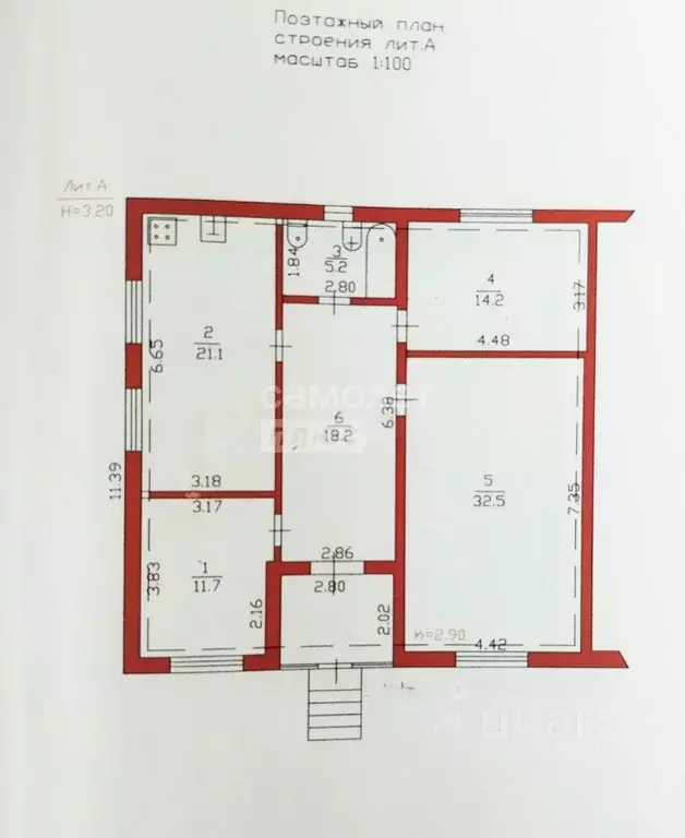 Коттедж в Краснодарский край, Выселки ст-ца ул. Казачья (209 м) - Фото 2