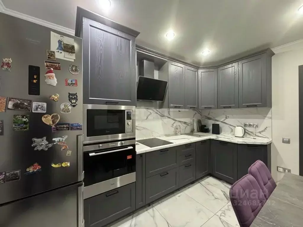 3-к кв. Тюменская область, Тюменский муниципальный округ, Боровский рп ... - Фото 2