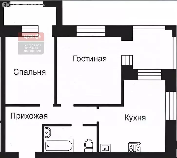 2-комнатная квартира: Рязань, Окский проезд, 2Б (67.2 м) - Фото 0