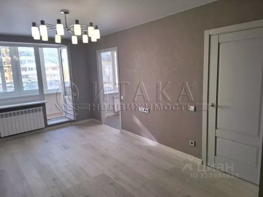 2-к кв. Санкт-Петербург пос. Шушары, Ленсоветовский тер., 6 (43.3 м) - Фото 2