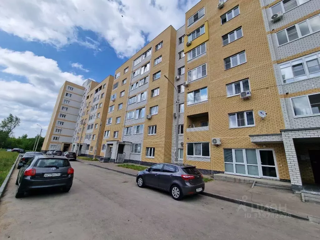 1-к кв. Нижегородская область, Кстово Парковая ул., 12к1 (45.0 м) - Фото 0