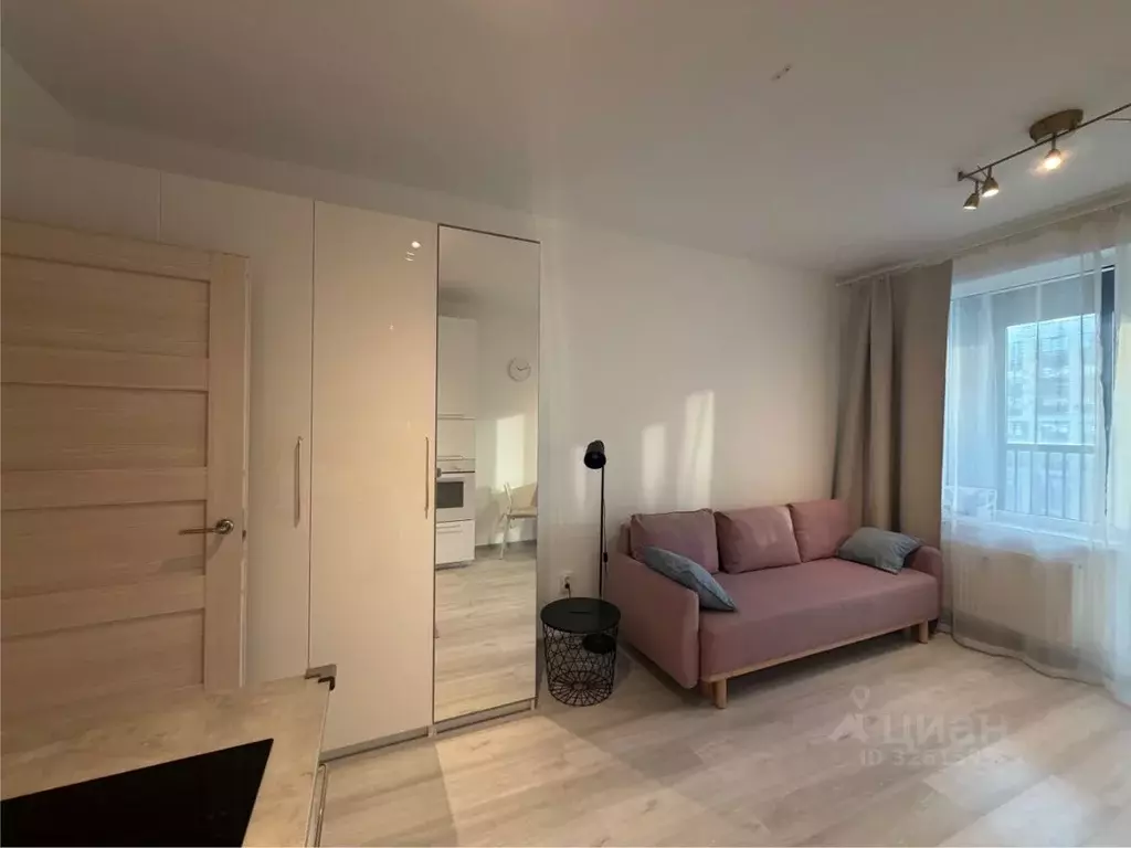 Студия Санкт-Петербург ул. Ультрамариновая, 4 (23.0 м) - Фото 1