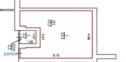 Помещение свободного назначения в Москва Смольная ул., 15 (24 м) - Фото 0