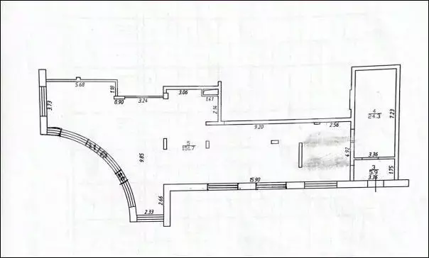 Помещение свободного назначения в Татарстан, Набережные Челны просп. ... - Фото 2