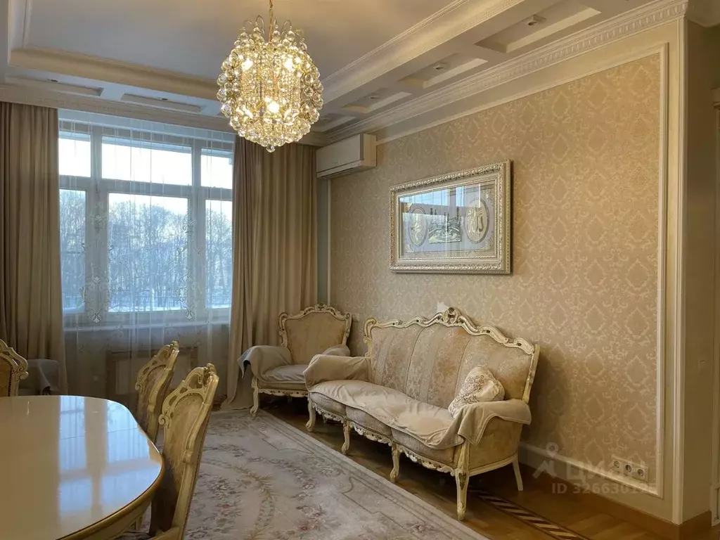 4-к кв. Москва Ломоносовский просп., 25к1 (104.2 м) - Фото 1