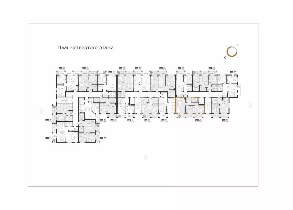2-комнатная квартира: Светлогорск, Новая улица, 108-114 (73.5 м) - Фото 1
