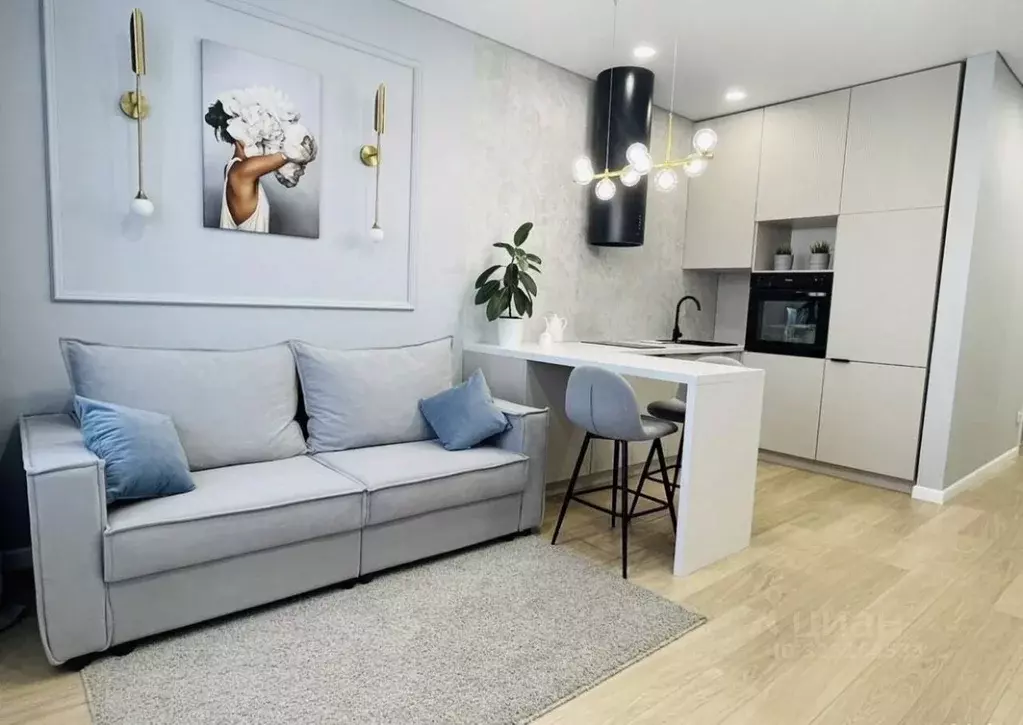 1-к кв. Татарстан, Казань ул. Вишневского, 57А (56.0 м) - Фото 2